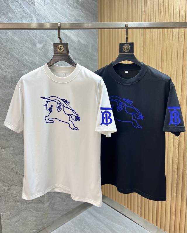 Burberry 2025 Spring/Summer new arrivals, three complete label short-sleeved T-s