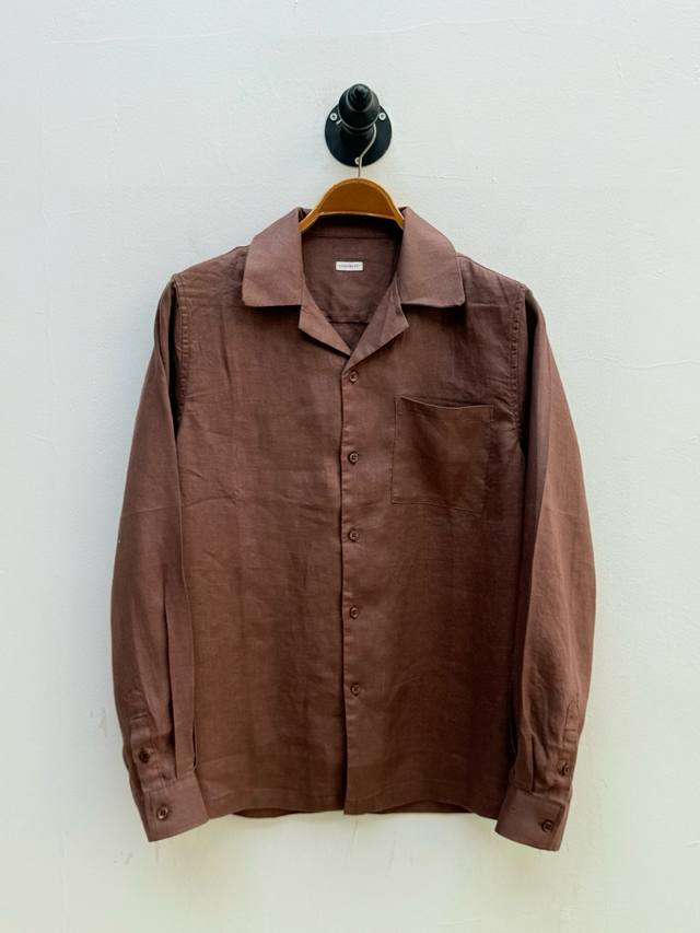 Bc pocket design linen shirt, a new summer product from OEM factory P. The Cuban