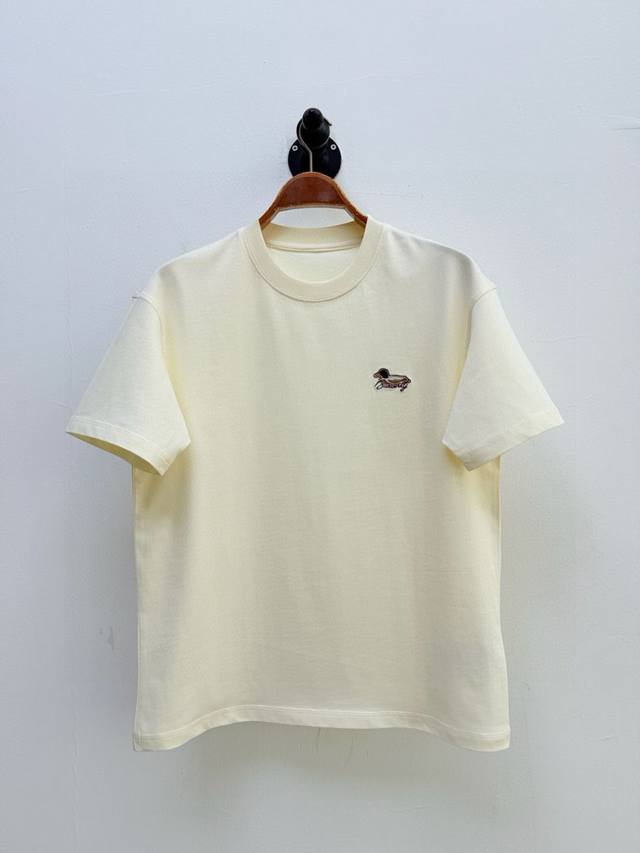 Bur teal pattern logo short-sleeved T-shirt, produced by OEM factory P, new spri