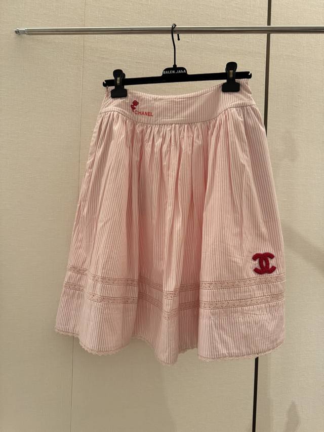 Cc Chane new skirt romantic summer energetic travel cotton textured fabric skin-