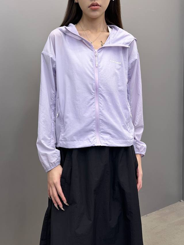 Acne | New lightweight sun protection clothing, classic front and back printed l
