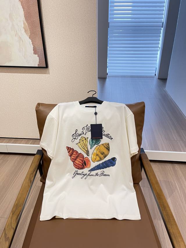 New Louis V* X Tyler Summer Shell Embroidered Tee. It's from the same factory as