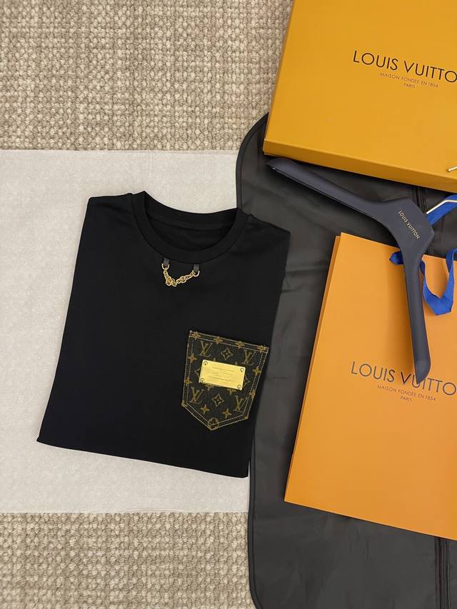 Louis Vuit'On 25Ss new product launch: pocket-stitched denim with monogram and m