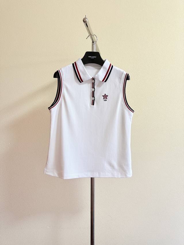 Dio Tennis Series Polo vest, original development, 1:1 matching, see the details