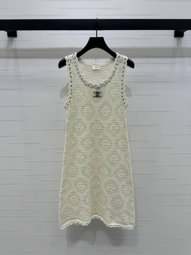 New, original, high-quality Celin* 2025 Early Fall Collection! This openwork cro