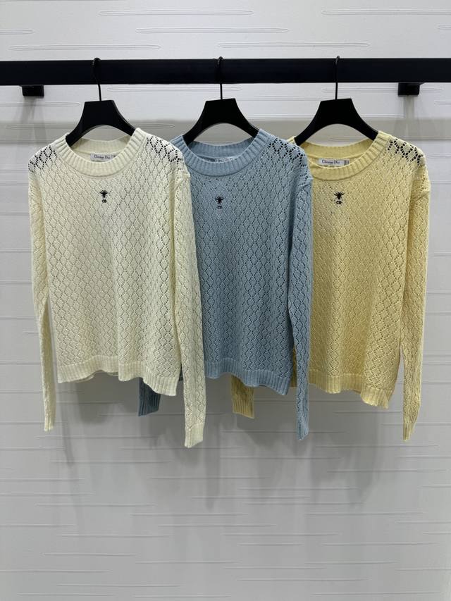New, original, high-quality Dio* 2025 Early Fall Collection! This round-neck kni
