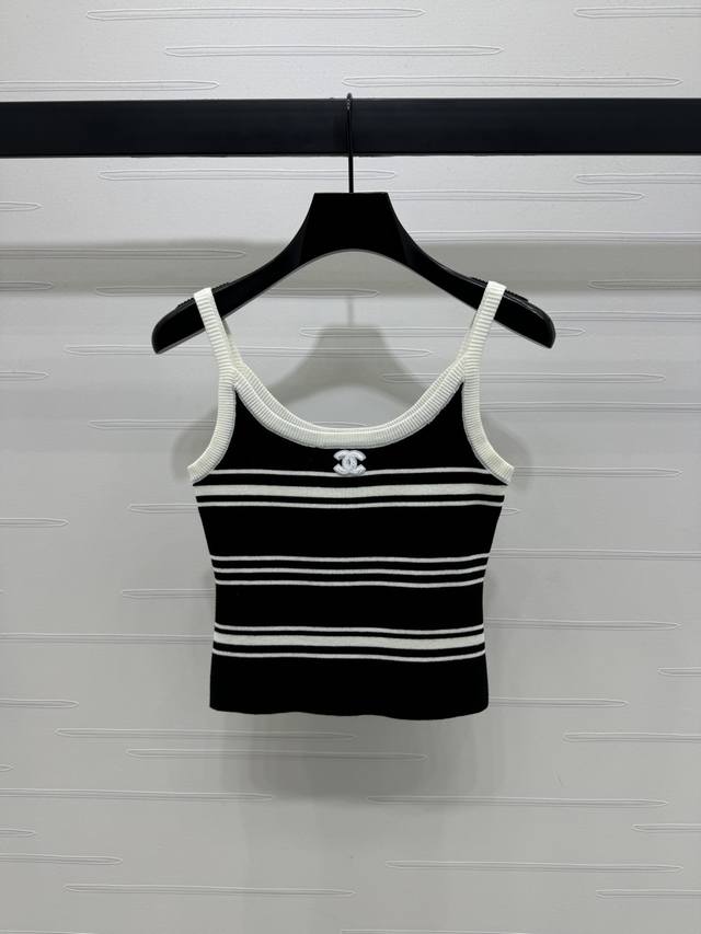 New Arrival, Original, High-Quality Chane* 2025 Early Fall Collection! Striped k