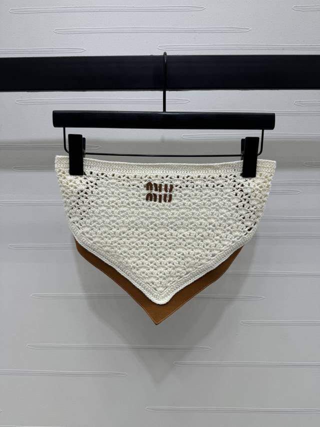 New, original, high-quality, Miumi* 2025 Early Fall collection! Knitted, patchwo