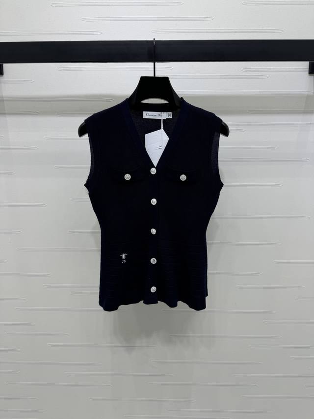 New, original, high-end quality, Dio* 2025 Early Fall collection! V-neck knitted