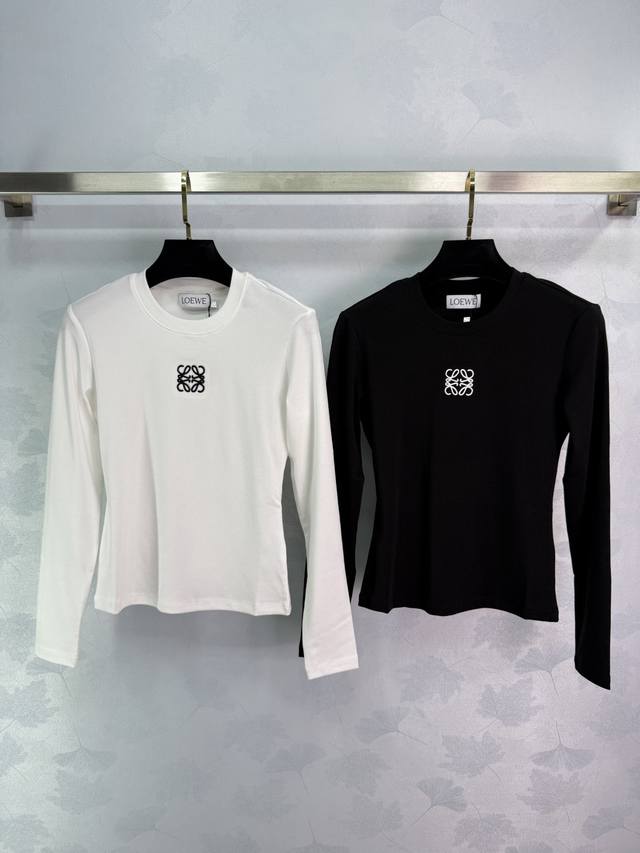 Loe* 2025 Early Fall new casual long-sleeved T-shirt. Imported fabric is soft, d