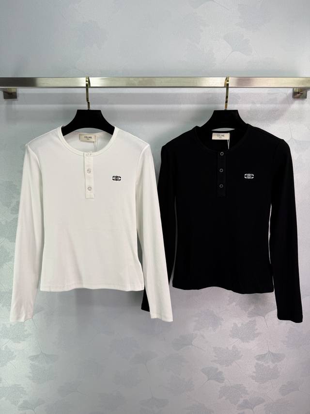 Celin25 Early Fall new arrival, this embroidered logo knit is a must-have for ev