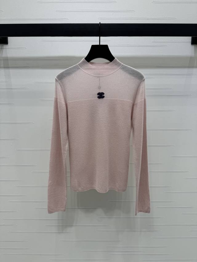 New, original, high-quality Chane* 2025 Early Fall collection! Round neck, see-t