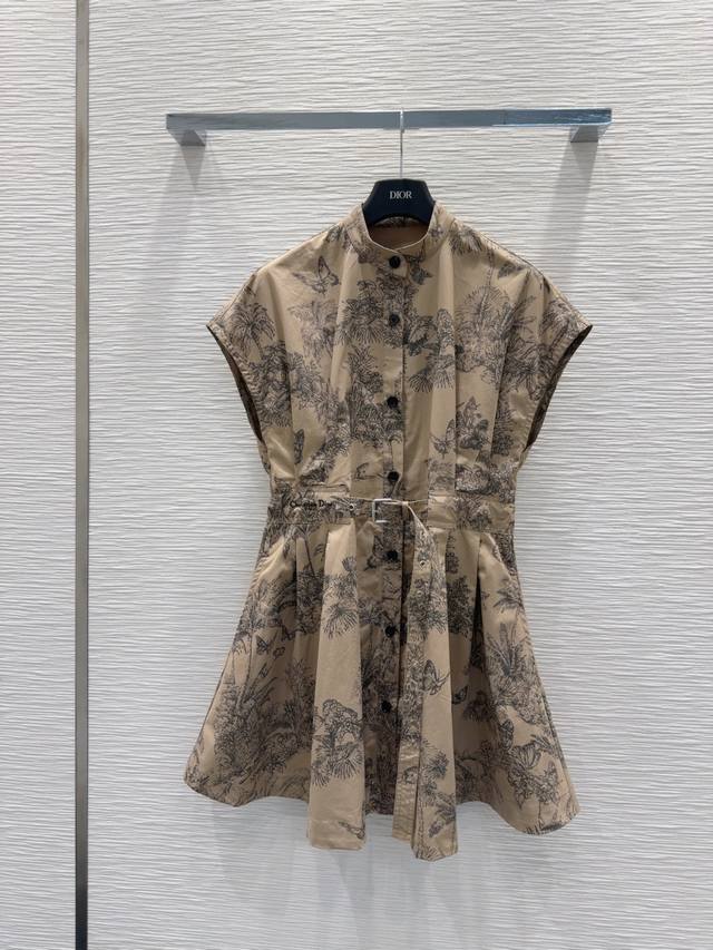 Christian Dio*2025Ss new shirt dress is retro, stylish, understated, and luxurio