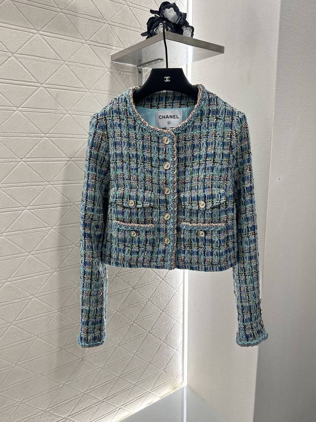 Chane*2025 New Arrivals, Wool-Hemmed Dress with Custom YB Imported Fine Imitatio