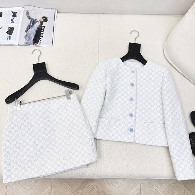 Original quality Gu 25Ss Autumn and Winter latest celebrity temperament suit wov