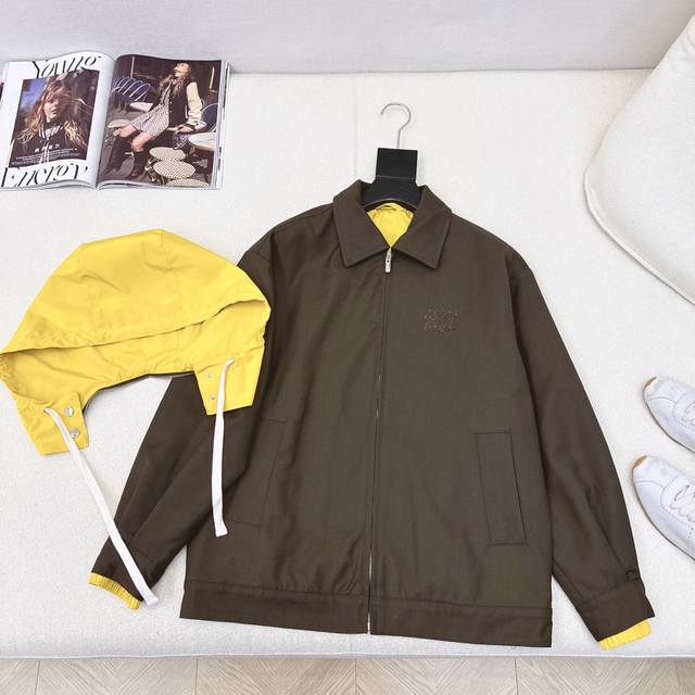 detachable hood, Miu 25Ss, the latest early fall sporty hooded jacket with contr
