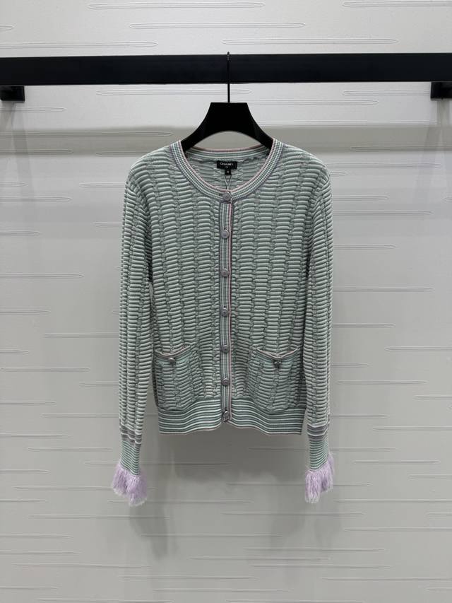 New Arrival, Original, High-Quality Chane* 2025 Early Fall Collection! Striped K