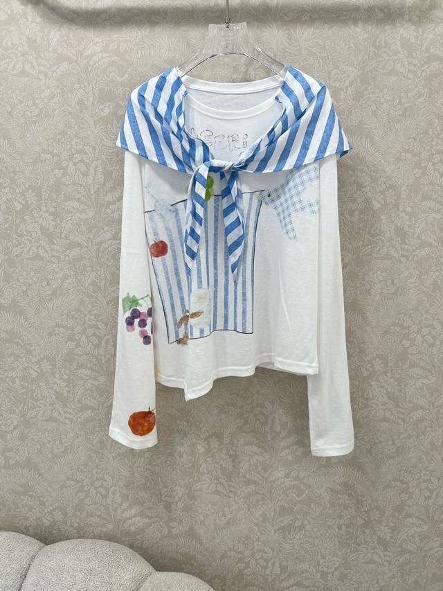 Cheer Up Unifor*25 new shawl long-sleeved top! Customized fabrics and accessorie