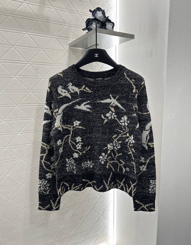 Chane*2025 New Arrival: New Chinese-style crocheted sweater, custom-made with Yb