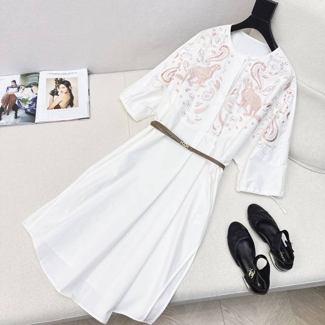 High-end luxury outfit Her 25Ss Newest early autumn heavyweight totem three-quar