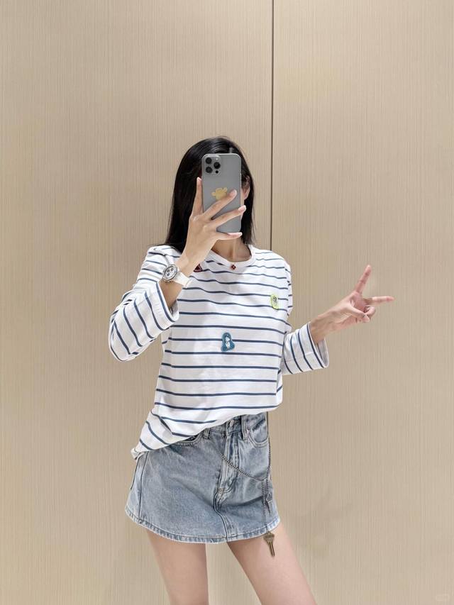 Acne Studio*S Moomin 25Fw Early Fall Collaboration New Moomin Cartoon Applique E