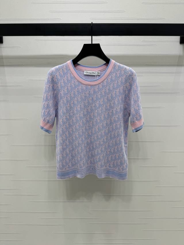 New, original, high-quality Dio* 2025 Early Fall collection! Knit short-sleeved