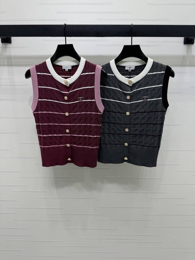 New, original, high-quality Chane* 2025 Early Fall collection! Contrast striped