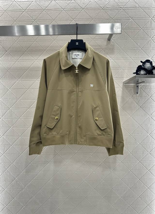 Celin* 2025 new arrivals. Casual flight jackets and outerwear. Custom Yb twill c