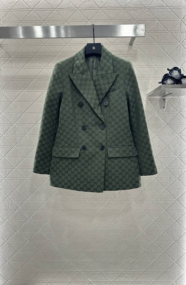 Gucc*2025 New Arrivals Lapel Suit Jacket and Shorts Set Custom Yb Imported Jacqu