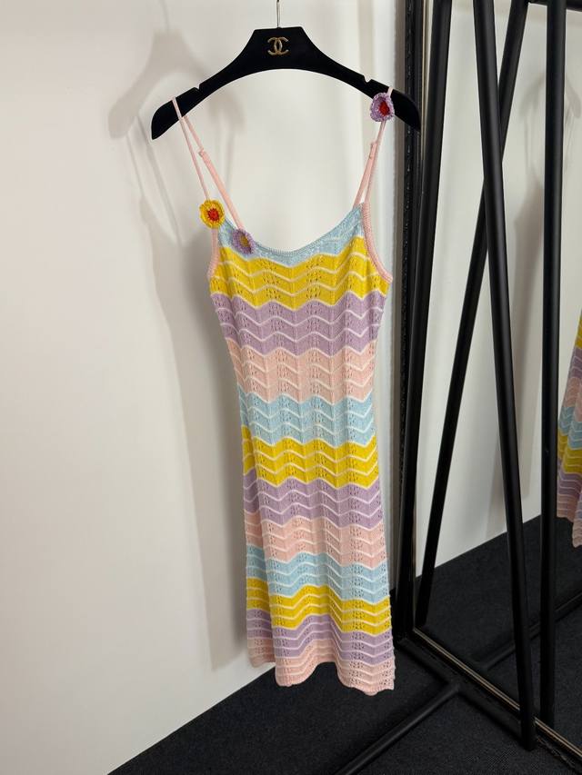 Style No. 20254271 Misson's latest color wave pattern 3D crochet decoration holl