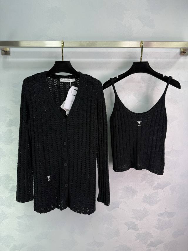 Dio* 2025 Early Fall Collection! Two-Piece Cardigan with Strapless Fabric! Custo
