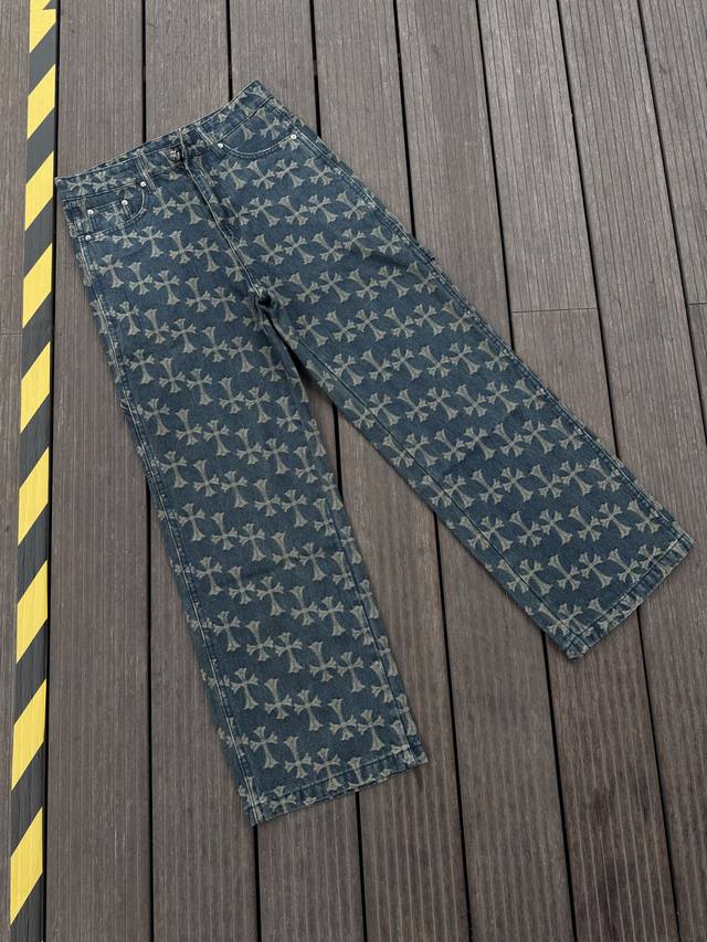 Top version, different from the market currency Comehearts jacquard blue straigh