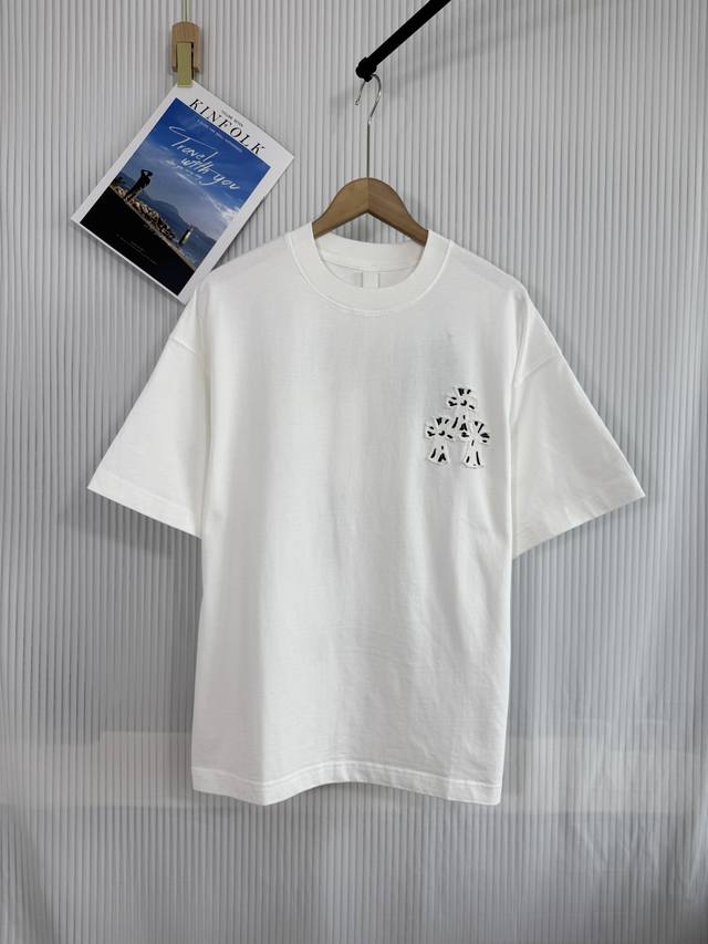 Ch high version Chrome Hearts 2025 spring and summer new cross patch washed shor