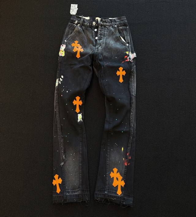Style: D355Gallery Dept & Chrome Hearts Chrome Hearts co-branded patchwork cross