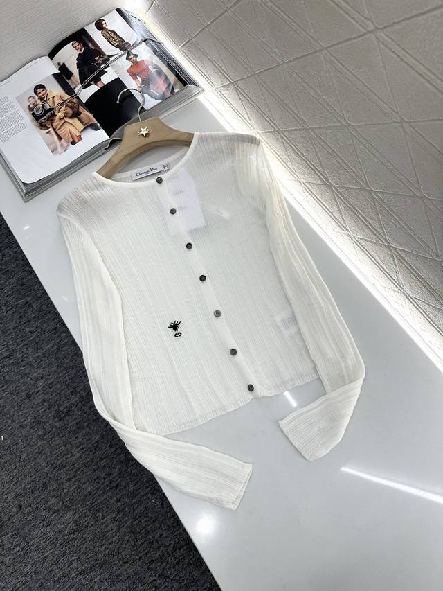 Dio*2025 New Arrivals: Two-Piece Suspender Knit Cardigan Set. Custom-made Yb sil