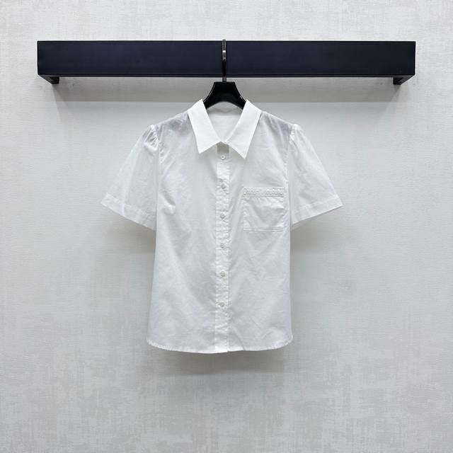 Celin*2025 New Arrival Lapel Short-Sleeve Shirt Custom Made YB Imported Twill Co