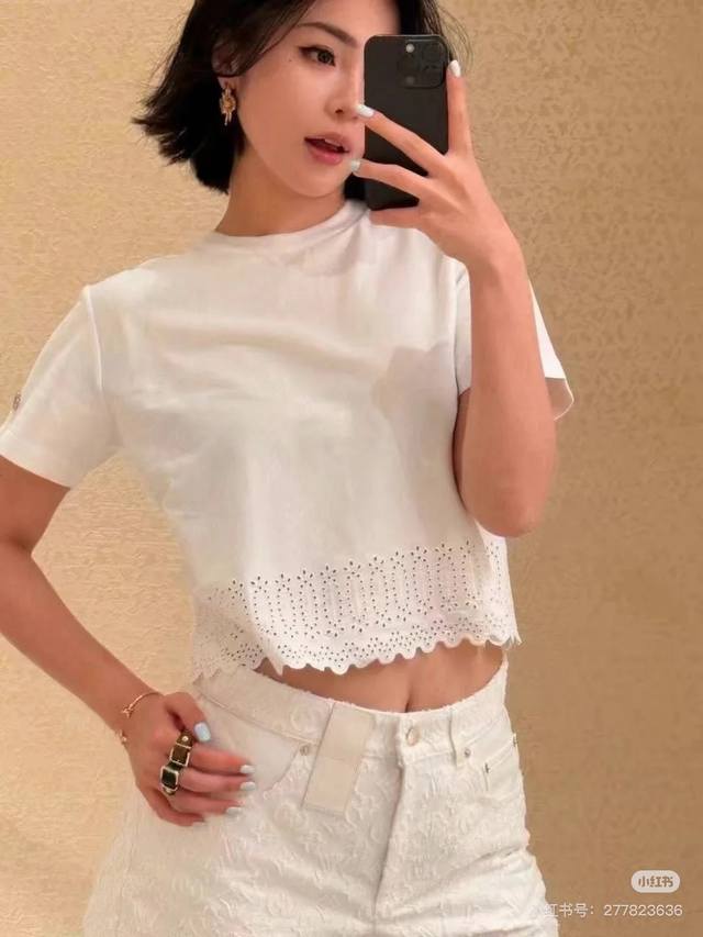Louis Vuitto*2025 new embroidered short custom Yb cotton weave, breathable, comf