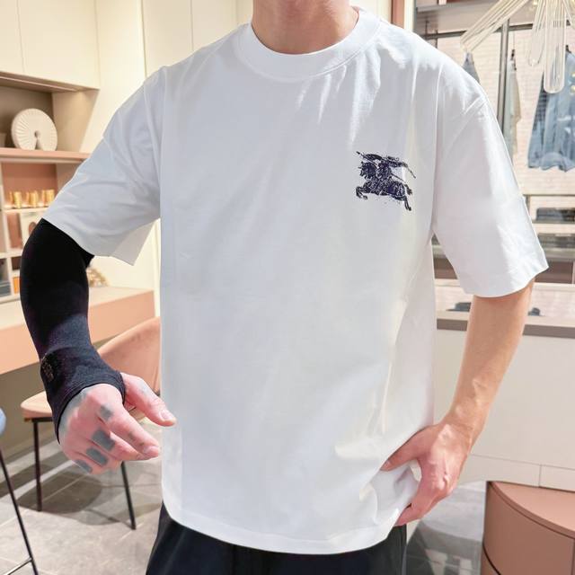 Bbr* Top-tier 2025 Spring/Summer new arrivals! Newest short-sleeved crew neck T-