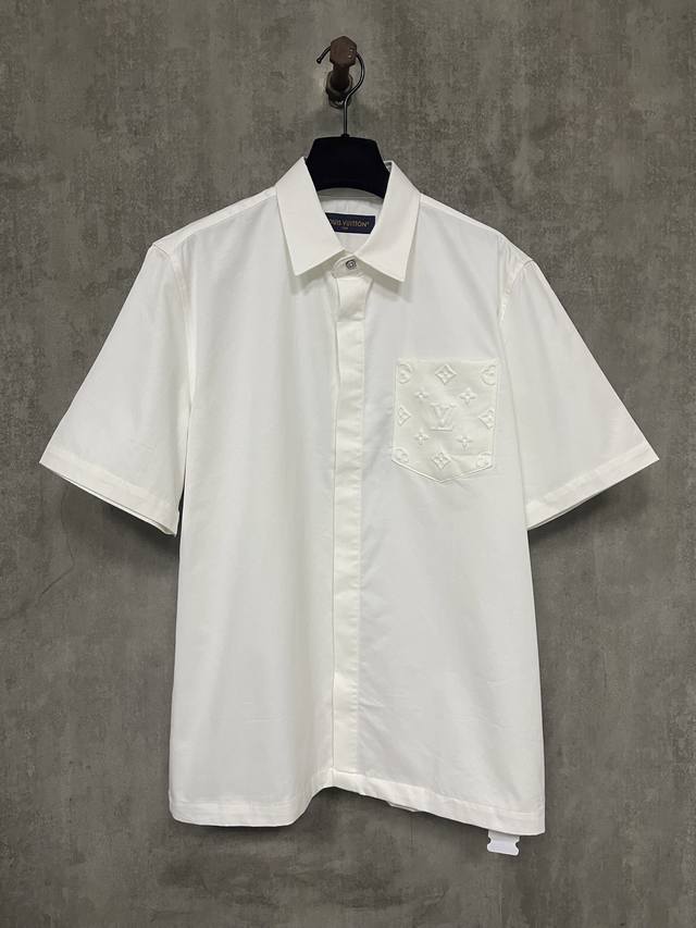 Louis Vuitton 25Ss Lv Monogram Pocket Short Sleeve Shirt Fabric: Custom 50s High