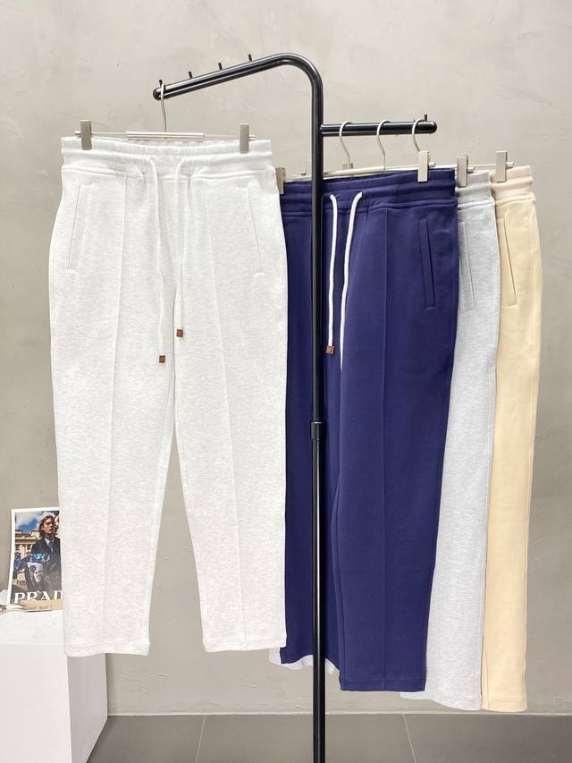 Bc-Brunello Cucineli Exclusive New High-End Casual Pants! Made with breathable,
