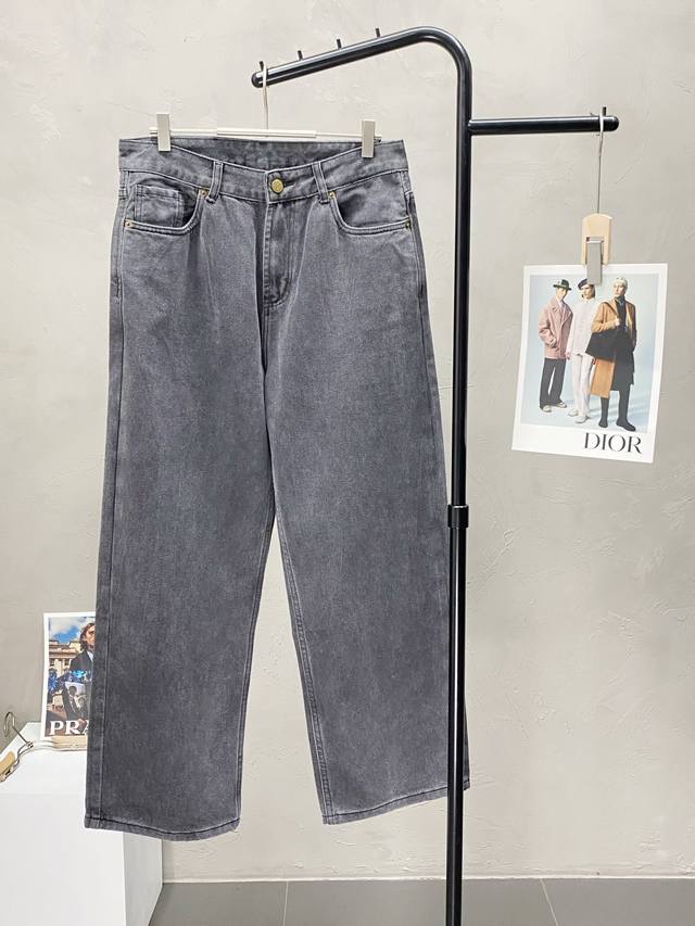 Gucci exclusive new high-end casual jeans! Breathable and comfortable fabric, im