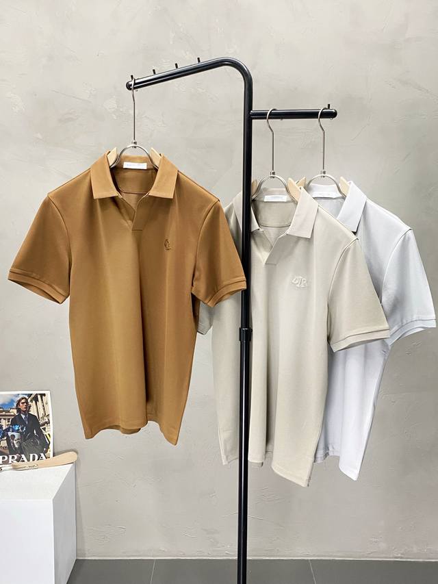 Dior exclusive new original men's casual short-sleeved high-end high version fas