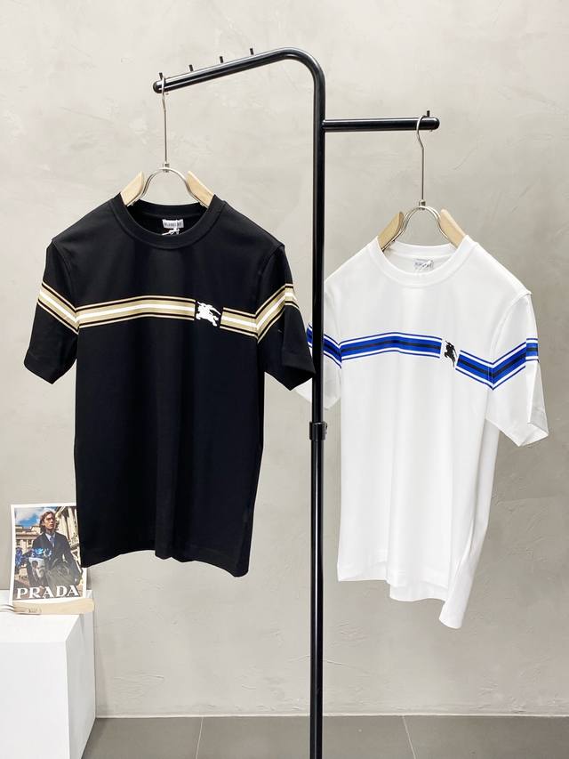 Burberry exclusive new original men's casual short-sleeved high-end high version