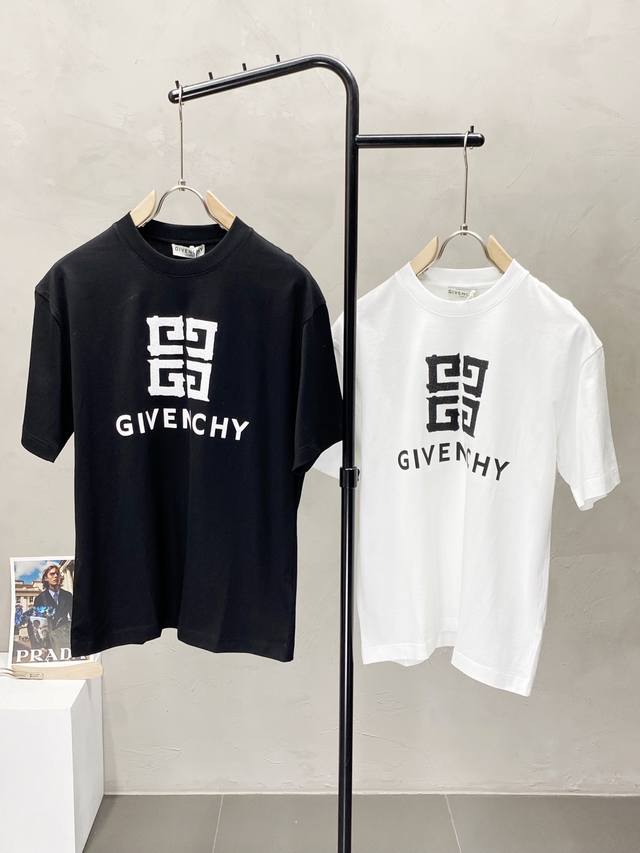 Givenchy Exclusive New Original Men's Casual Short Sleeve High-end High Edition