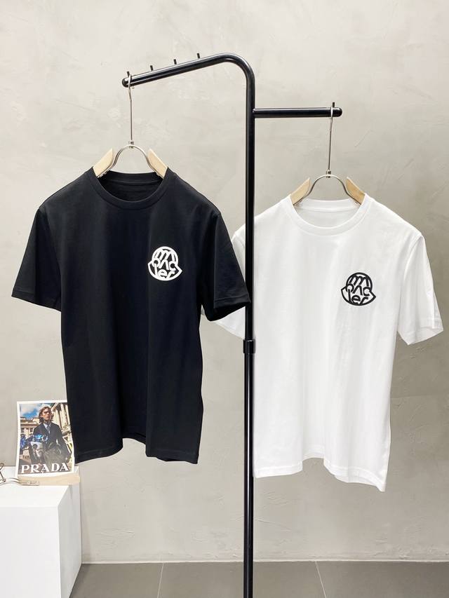 Moncler exclusive new original men's casual short-sleeved high-end version fashi
