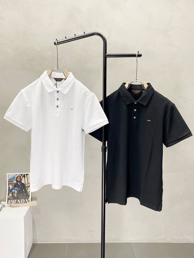 Zegna exclusive new original men's casual short-sleeved high-end version fashion