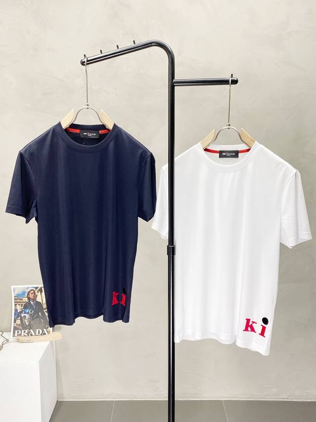 Kiton exclusive exclusive supply of new original single men's casual short-sleev