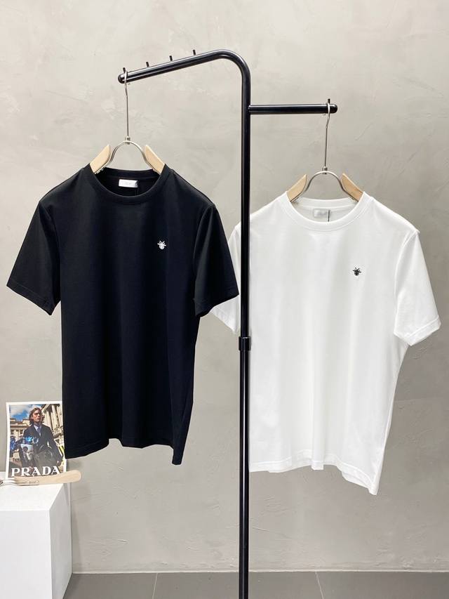 Dior exclusive new original men's casual short-sleeved high-end high version fas