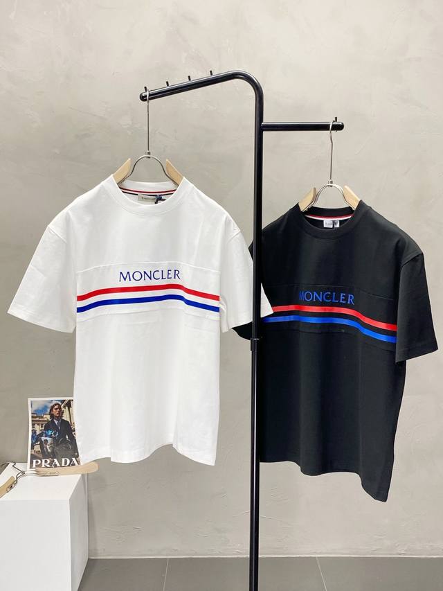 Moncler exclusive new original men's casual short-sleeved high-end high version