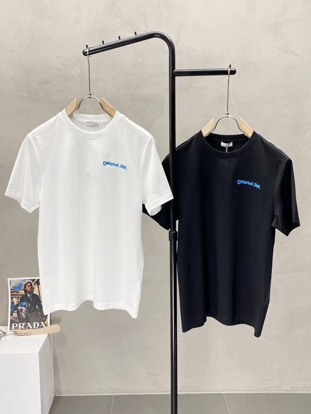 Dior exclusive new original men's casual short-sleeved high-end high version fas